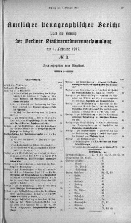 No. 3, 1. Februar 1917