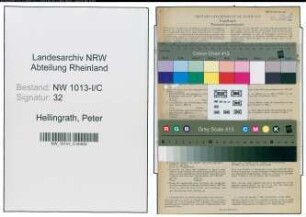 Entnazifizierung Peter Hellingrath , geb. 20.11.1898 (Baustoffhaendler)