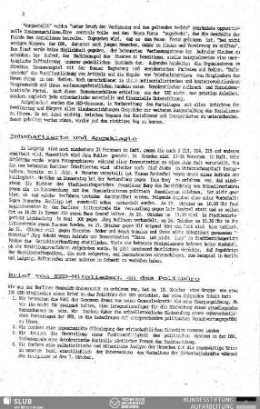 Inhaftierte und Angeklagte