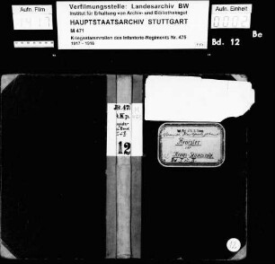 Gesamtregister der Bände 13 und 14