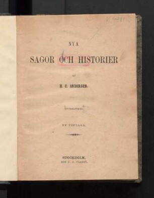 Nya sagor och historier