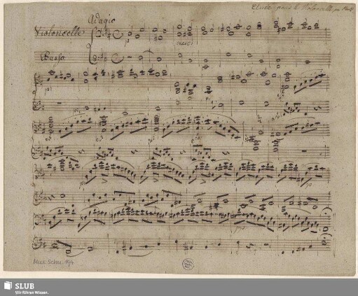 194: Etudes - Mus.Schu.194 : vlc, b - op. [11, 13] - D