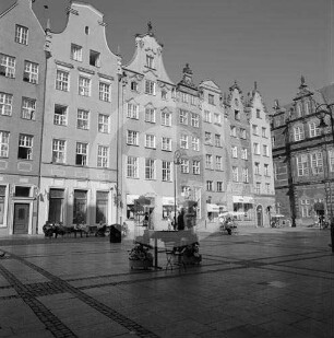 Bürgerhäuser am Langen Markt in Danzig