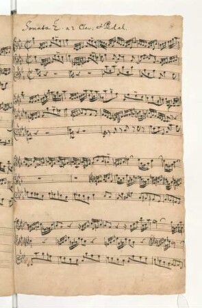 Sonaten; org; c-Moll; BWV 526