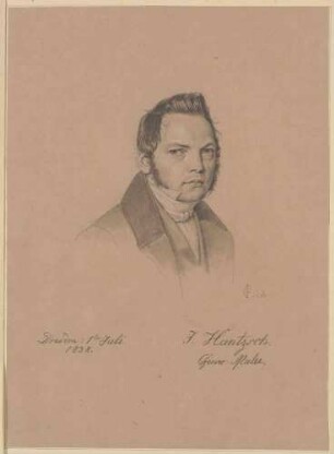 Bildnis Hantzsch, Johann Gottlieb (1794-1848), Maler