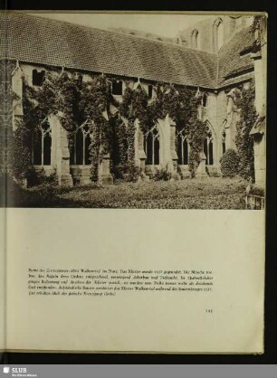 Ruine der Zisterzienser-Abtei Walkenried im Harz