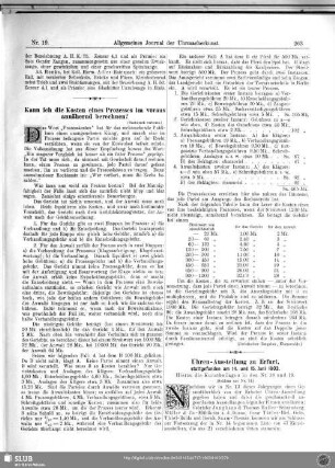 Uhren-Ausstellung zu Erfurt (Schluß aus Nr. 14)