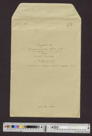 Band 72: Wintersemester 1914/1915, Bonn