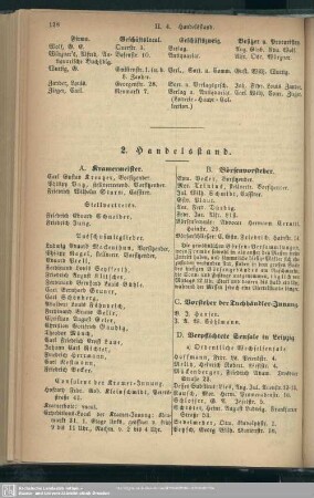 2. Handelsregister : Handelsstand