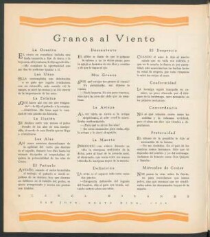 Granos al Viento
