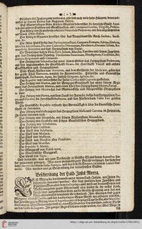 Beschreibung der Halb-Insel Morea
