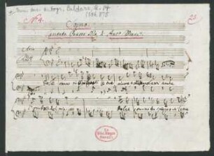 Sogno; B, bc; f-moll