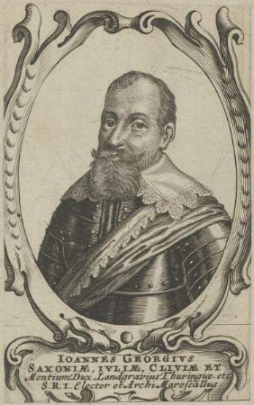 Bildnis des Ioannes Georgius I., Kurfürst zu Sachsen
