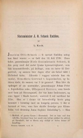 Historisk tidsskrift. 4. 1892/94