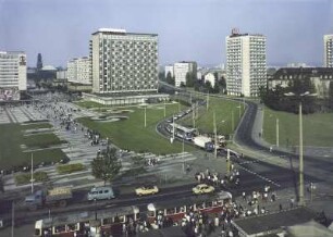 Dresden, Prager Str., St.-Petersburger-Str., Wiener Platz