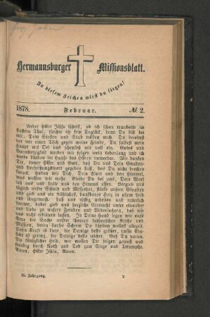 No. 2. Februar. 1878.