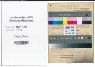 Entnazifizierung Erna Dege, geb. 14.08.1907 (Kauffrau)