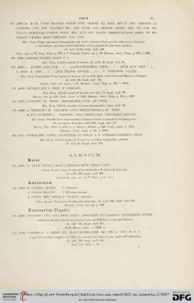 Samnium (No. 441 - 454)