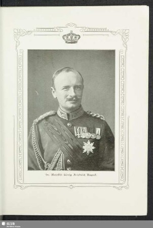 Se. Majestät König Friedrich August