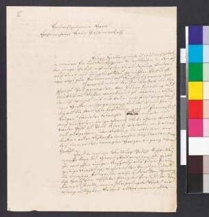 Brief von Fouqué, Friedrich Heinrich Carl de la Motte an Goethe, Johann Wolfgang von