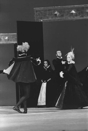 Szenenbilder aus "Don Quixote", Ballett mit Musik von Leo Spies. Staatsoper Berlin, Premiere 10.06.1969