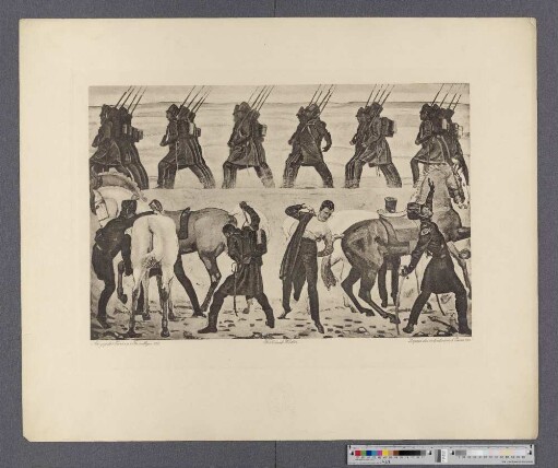 Auszug der Jenenser Freiwilligen 1813