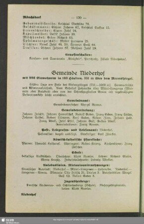 Gemeinde Niederhof