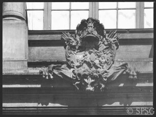 Berlin, Schloss Berlin, Kartusche über Portal I.