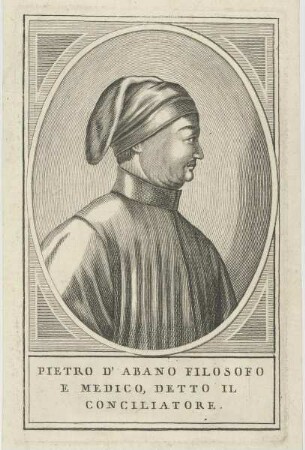 Bildnis des Pietro d' Abano