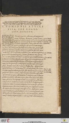 T. Pomonii Attici vita, per Cornelivm Nepotem