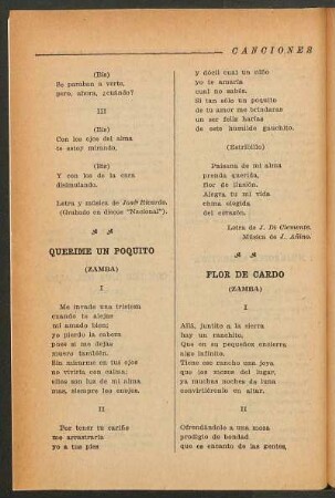 Flor de cardo : (Zamba)