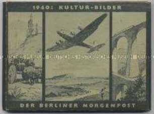 Sammelbilder-Serie der "Berliner Morgenpost" mit kultur-historischen Motiven