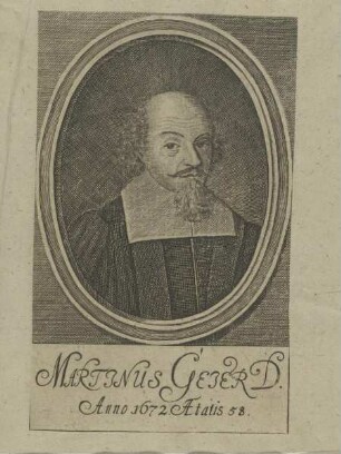 Bildnis des Martinus Geier