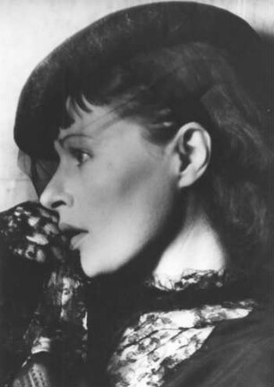 Hamburg. Deutsches Schauspielhaus - Haus Altona. Die Schauspielerin Gisela von Collande (1915-1960) in der Rolle der Polly in"Die Dreigroschenoper" von Bertolt Brecht 1946.