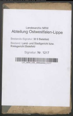 Sonstige: Clasing, Witwe: