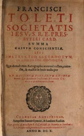 Summa Casuum Conscientiae