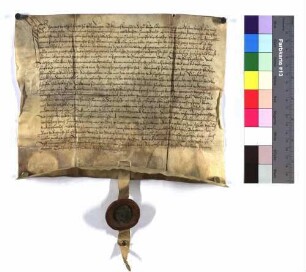 "Kaufbrief Hans Trechsel, Bürger zu Ellwangen" (Altrep. S. 332)