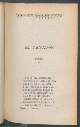El payador