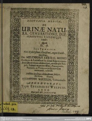 De urinis