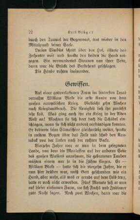 72-76, Gewissen