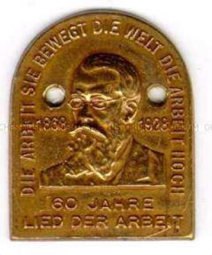 Lied der Arbeit 1868-1928, 60 Jahre (Galvanos)