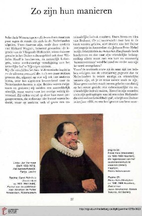 Zo zijn hun manieren