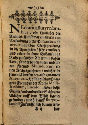 Der Bücher-Dieb Antenors