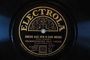 Credo aus der G-Dur Messe / (Franz Schubert)