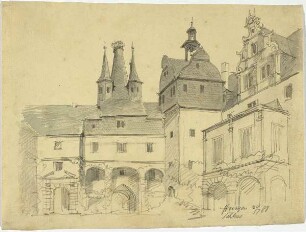 Schloss zu Hungen, Innenhof