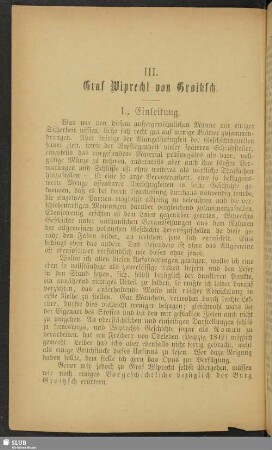 III. Graf Wiprecht von Groitzsch