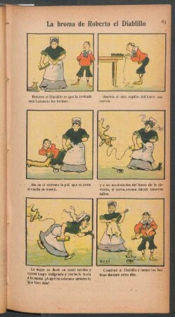 La broma de Roberto el Diablillo - [Cómic]