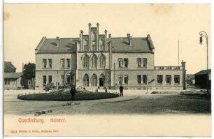 Quedlinburg. Bahnhof