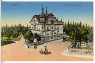 Karlsbad. Café Jägerhof (Etablissement Jägerhaus)