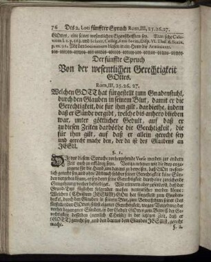 Der fünffte Spruch. - Der achte Spruch.